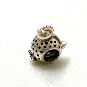 Pandora chicken charm - Sterling Silver